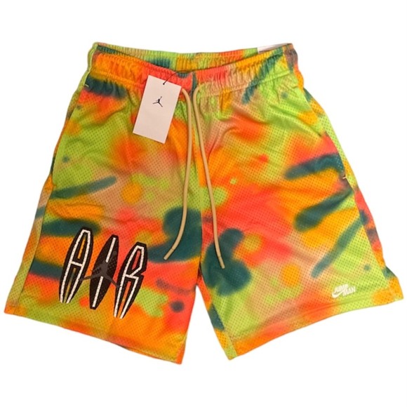 Nike Other - NWT Nike Jordan Flight MVP Multi Spray Print Mesh Shorts